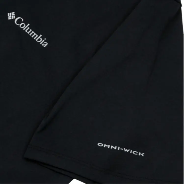 Columbia Polo Shirt Men's Black-2