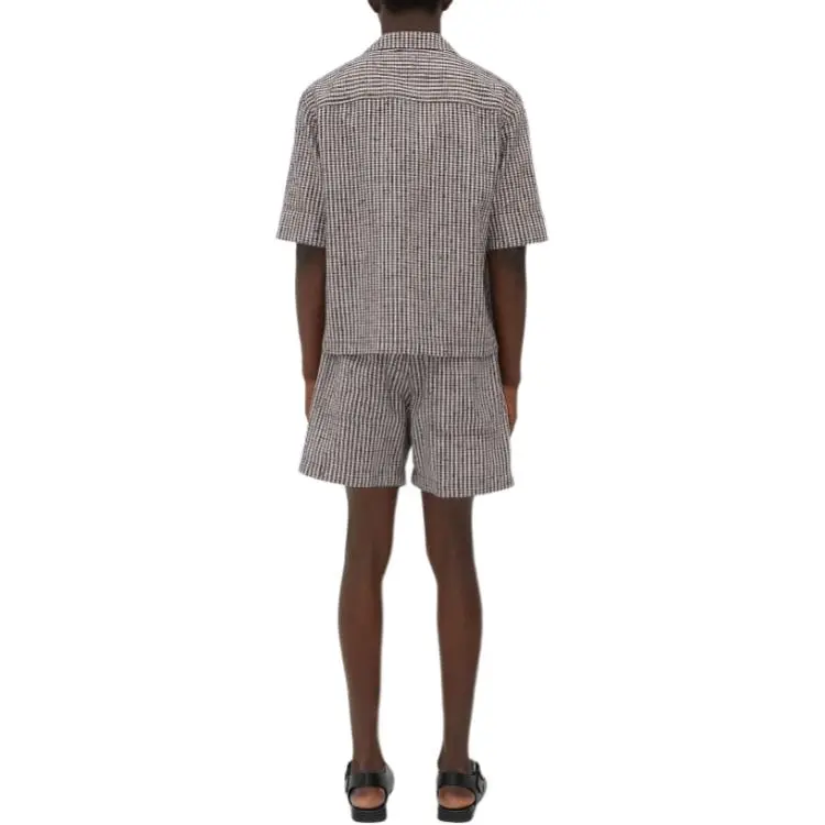 Bottega Veneta Viscose Checked Shirt-1