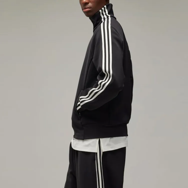 Y-3 3-Stripes Logo Zipped Jacket-1