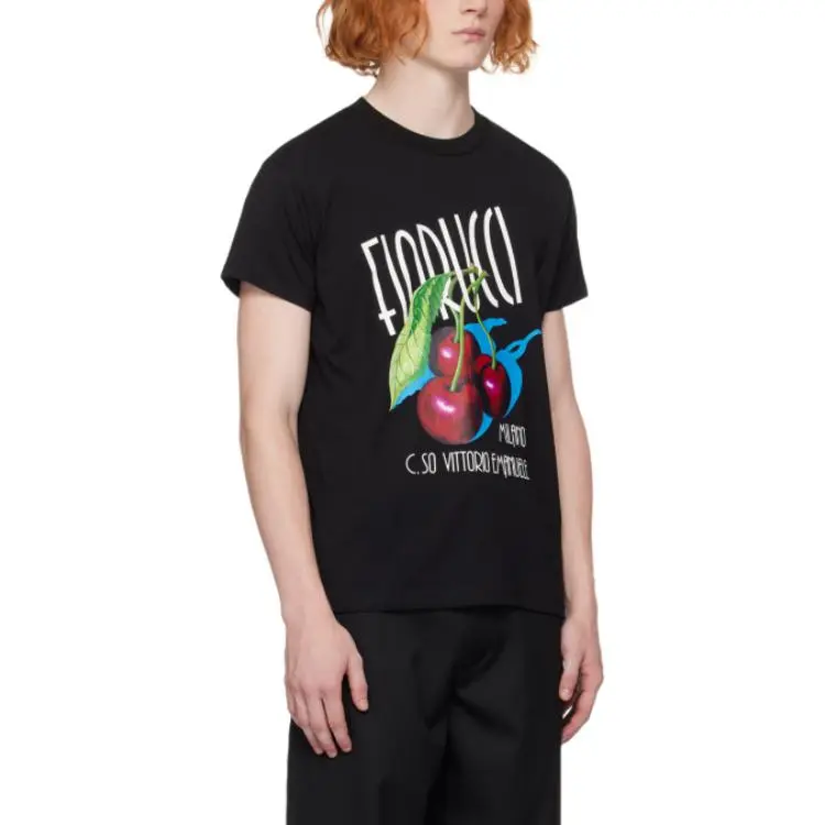 FIORUCCI T Shirts Men Black-2