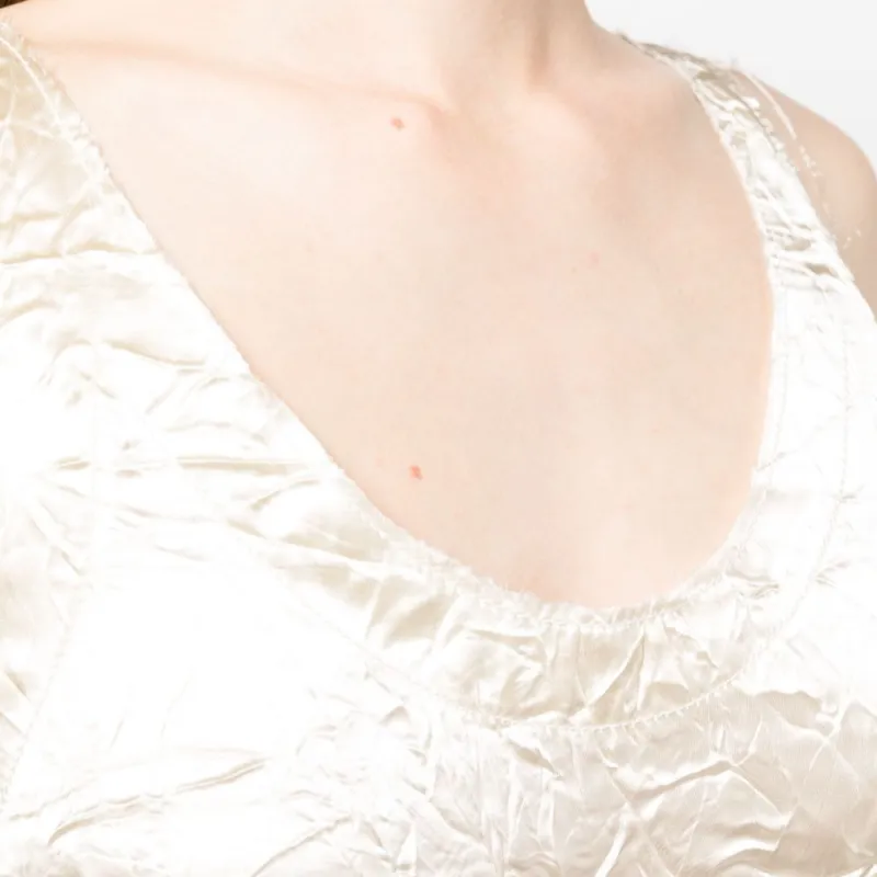 Lanvin Splitted Sleeveless Tank Top-5