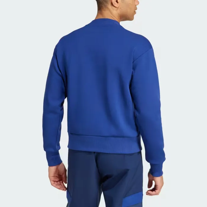 Adidas MANCHESTER UNITED THEATRE OF DREAMS SS24 Sweatshirt Men's Blue-2
