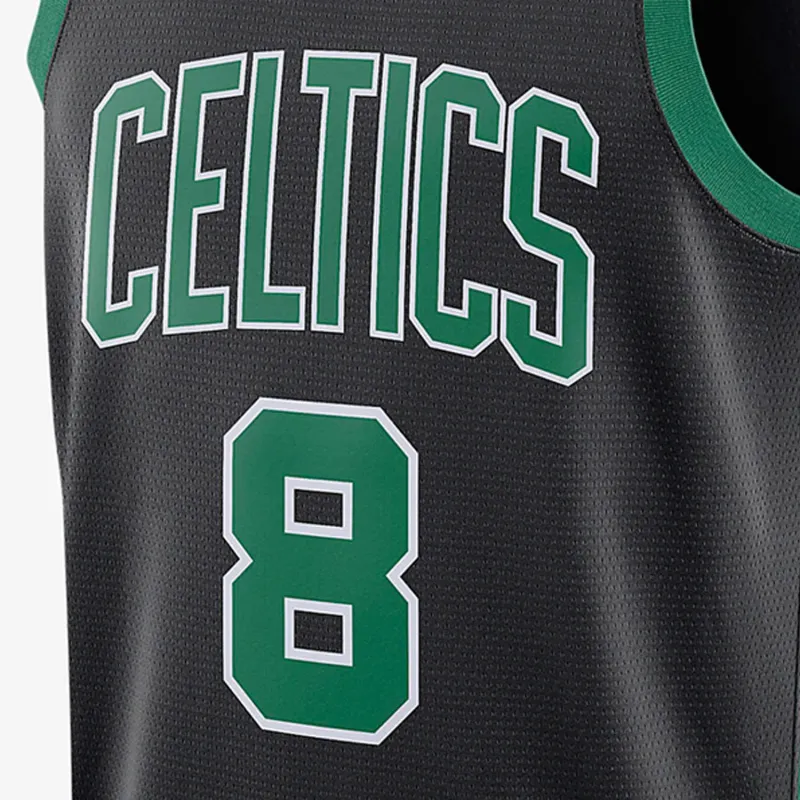 Jordan Basketball Jerseys Men's Black Green-2