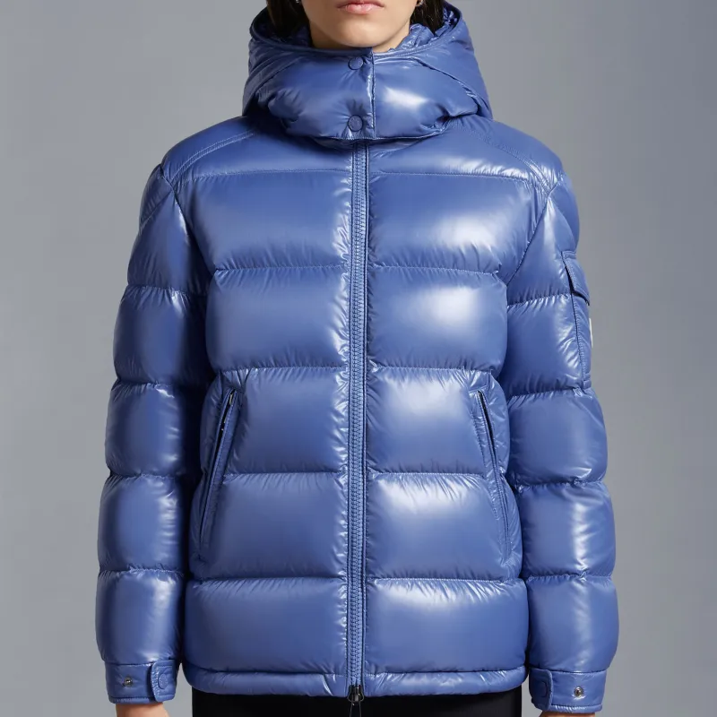 Moncler Down Jacket Women's Blue-1