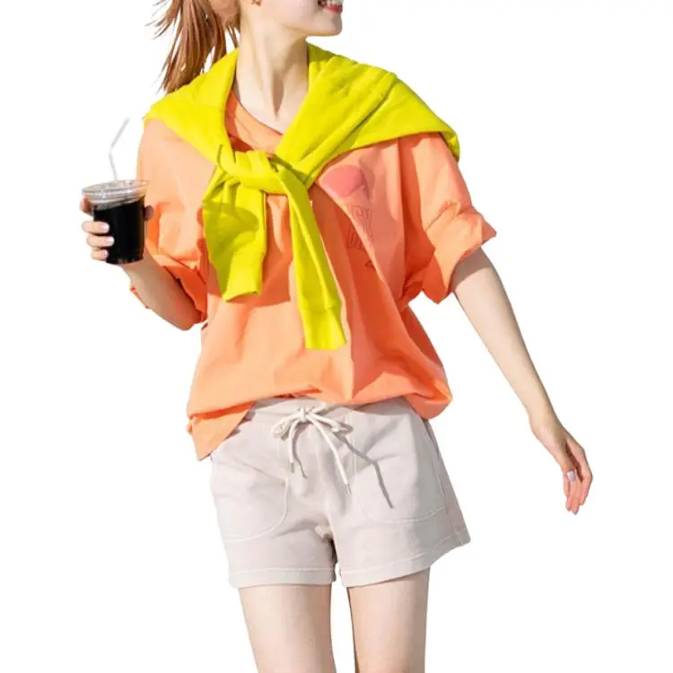 GAP T Shirts Unisex Orange-1