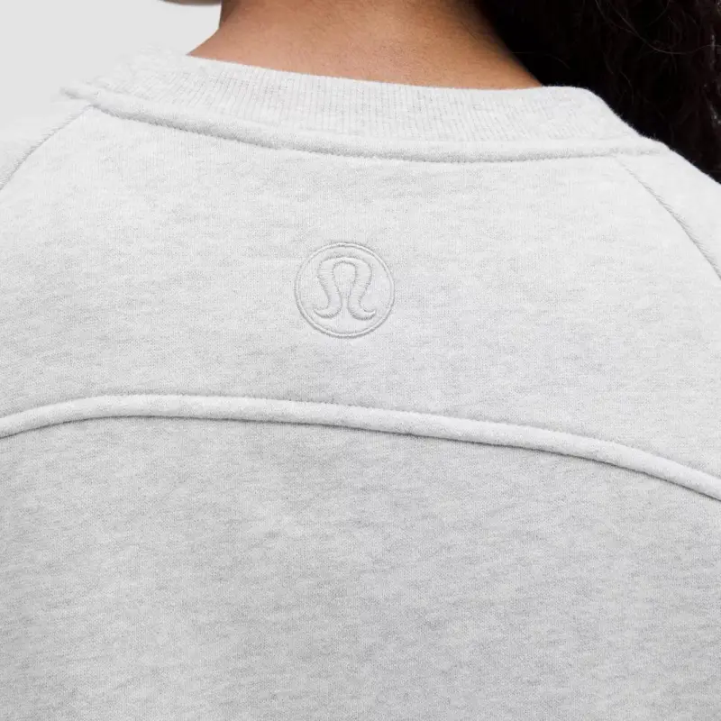 Lululemon Scuba Sweatshirt Women's Light Gray Light Grey-4