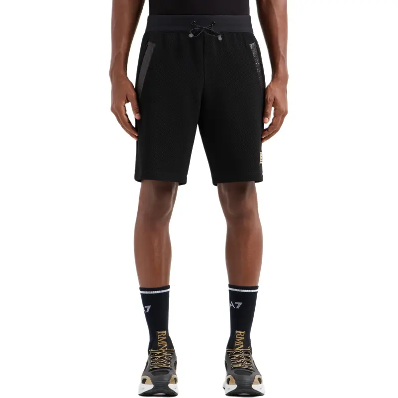 EMPORIO ARMANI Train Gold Label Id M Shorts Casual Shorts Men's Black-3