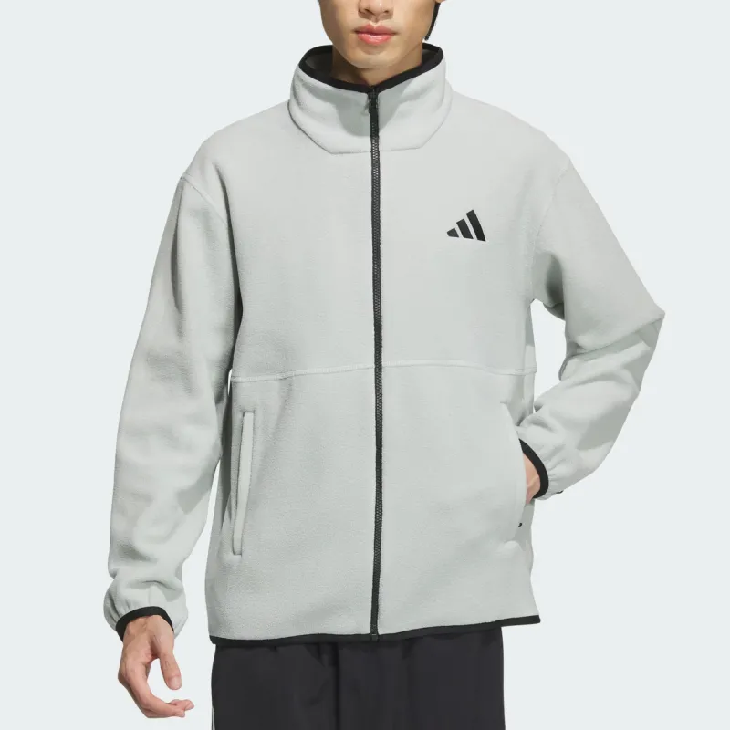 Adidas THREE IN ONE Jackets & Coats Unisex Texture Gray-4