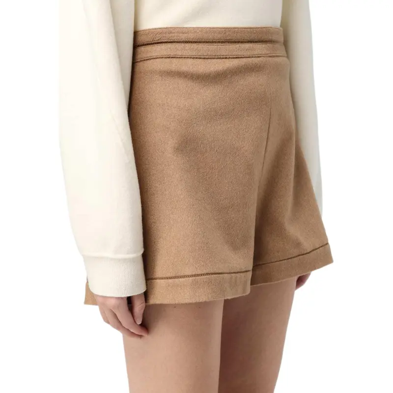MaxMara Adagio High Waist Knitted Shorts-2