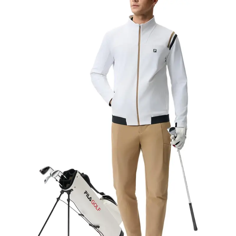 FILA Golf Series Jackets Coats Men's White-2