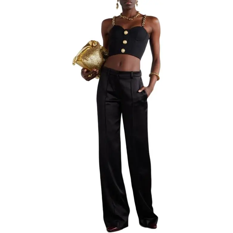 BALMAIN Chain Link straps Top-1