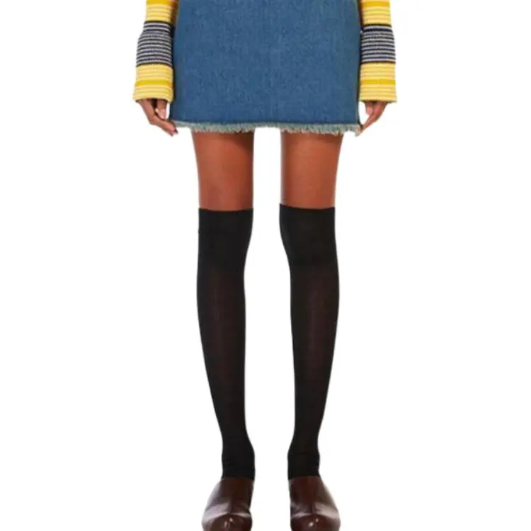 SportMax Denim Short Skirts Women's Blue-4