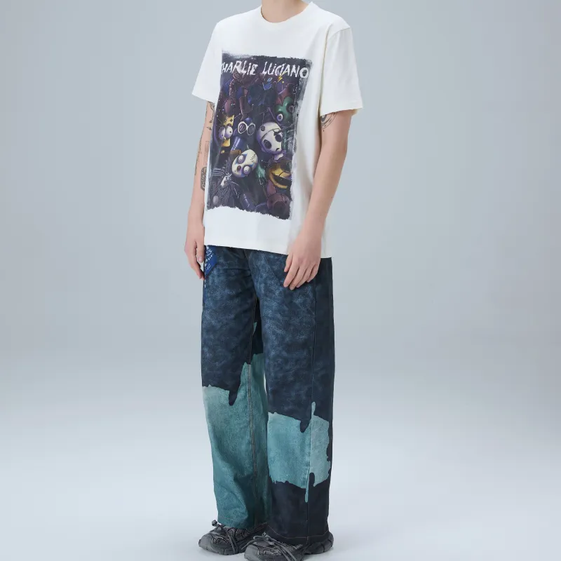 Charlie Luciano Jeans Unisex Blue-2