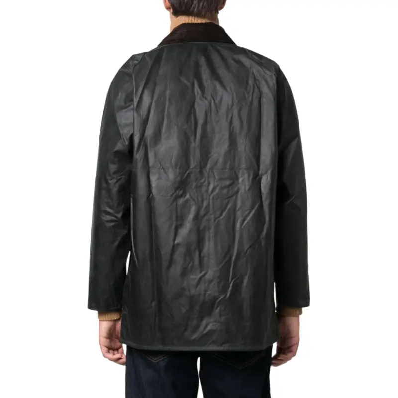 BARBOUR Beaufort Long Sleeved Wax Jacket-3