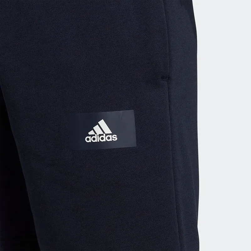 Adidas Casual Shorts Men Dark Blue-4