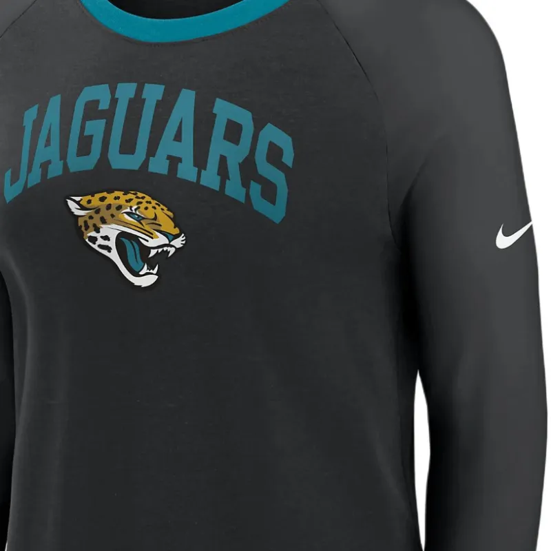 Nike Jacksonville Jaguars Women's Nike Nfl 3/4 Sleeve T Shirt-2