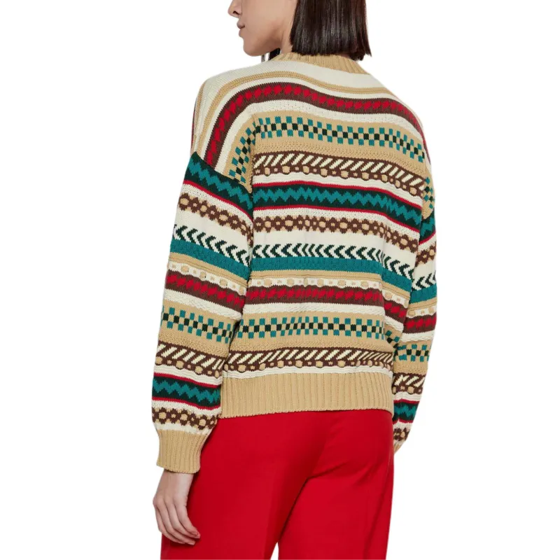 WEEKEND MaxMara Novara Striped Knit Jumper-4