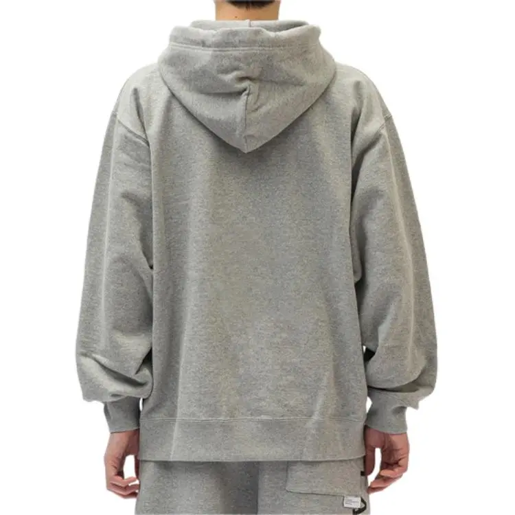 WTAPS Logo print Melange effect Hoodie-4