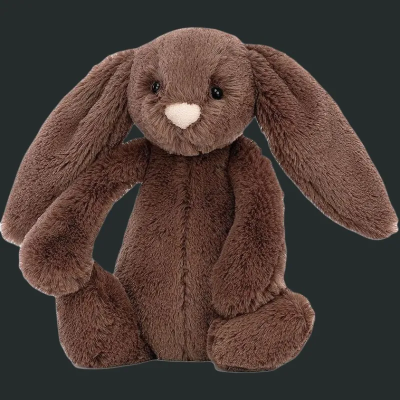 JELLYCAT Bashful Fudge Bunny Stuffed Animal-3