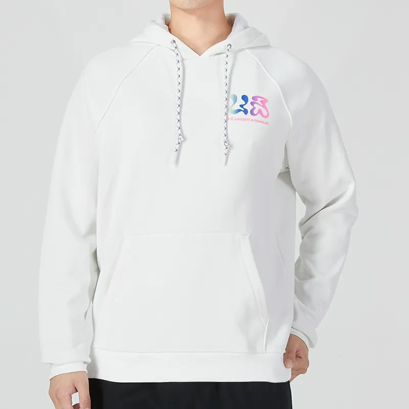 Under Armour Sweatshirt Unisex White, Comes With Necklace-3