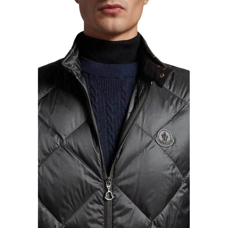 Moncler Vests Men Dark Gray-3