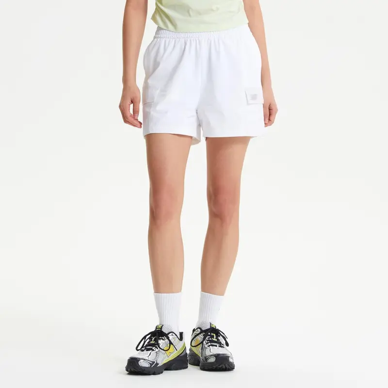 New Balance Cargo Shorts Women's 10 White-3