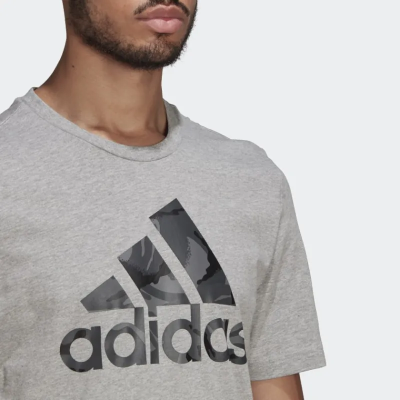 Adidas T Shirts Men Gray-4