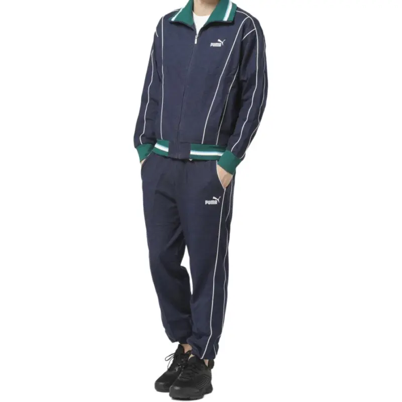 PUMA Jackets & Coats Men's Navy Blue-3