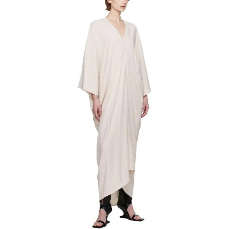 RICK OWENS/RO Long Sleeved Dresses Women's Ecru-2