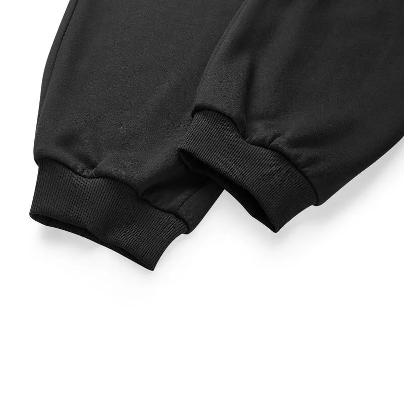 Skechers Sports Alliance Series Knitted Sweatpants Men's Charcoal Black-4