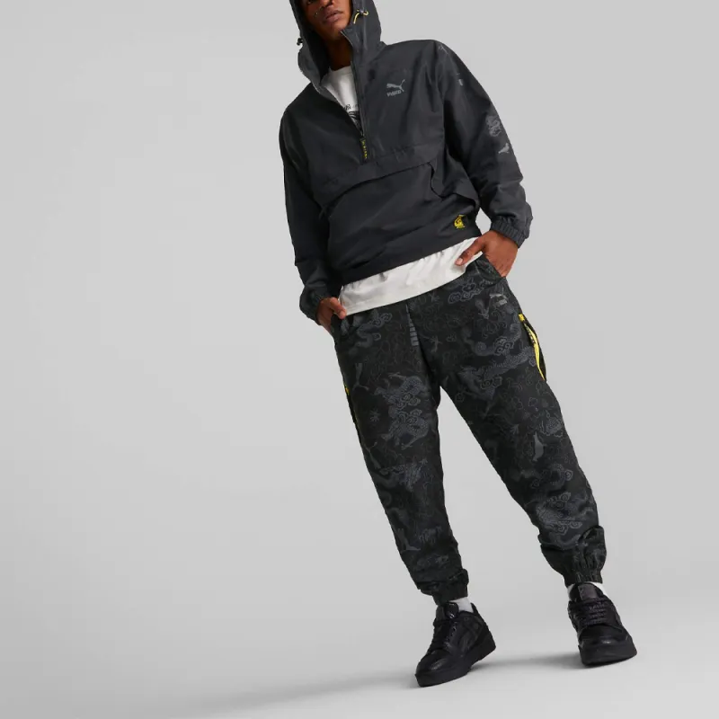Staple X PUMA X STAPLE Co brand Jackets Unisex Black-2