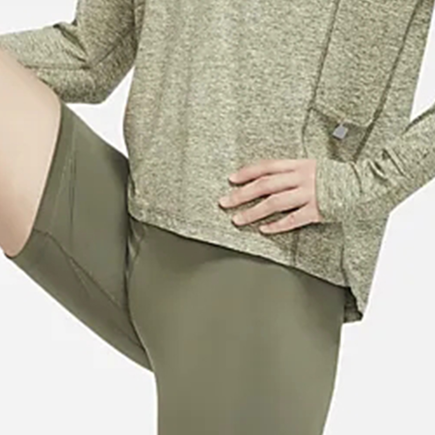 olive green nike shirt women