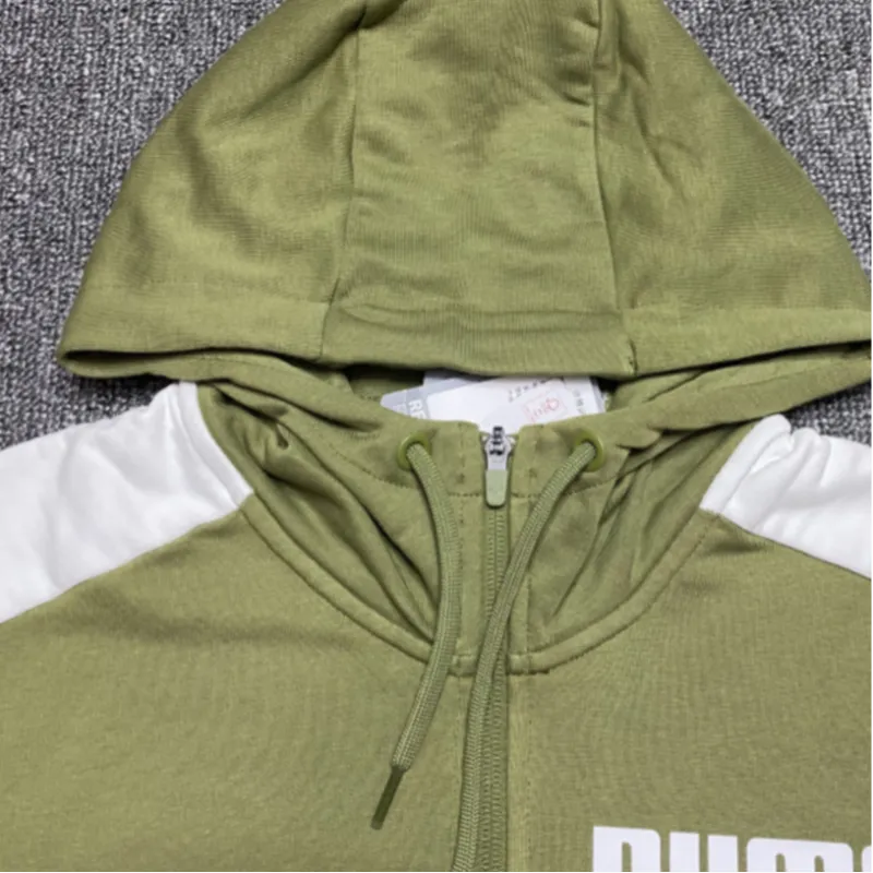 PUMA CLASSICS Sweatshirt Men's Army Green-2