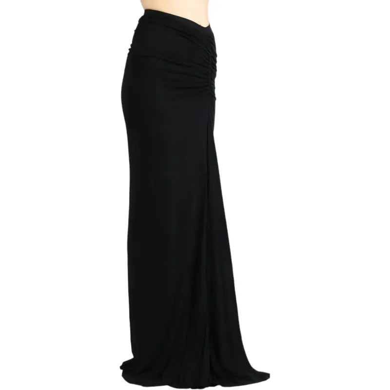 RICK OWENS Lilies Gonna Poppy Skirt Black-4