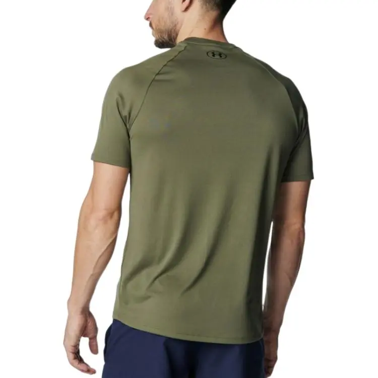 Under Armour Tech 2.0 SS25 T Shirt Men's Army Green-1