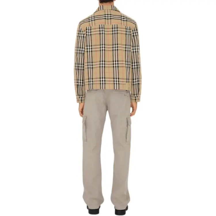 Burberry Embroidered Canvas Jacket-4