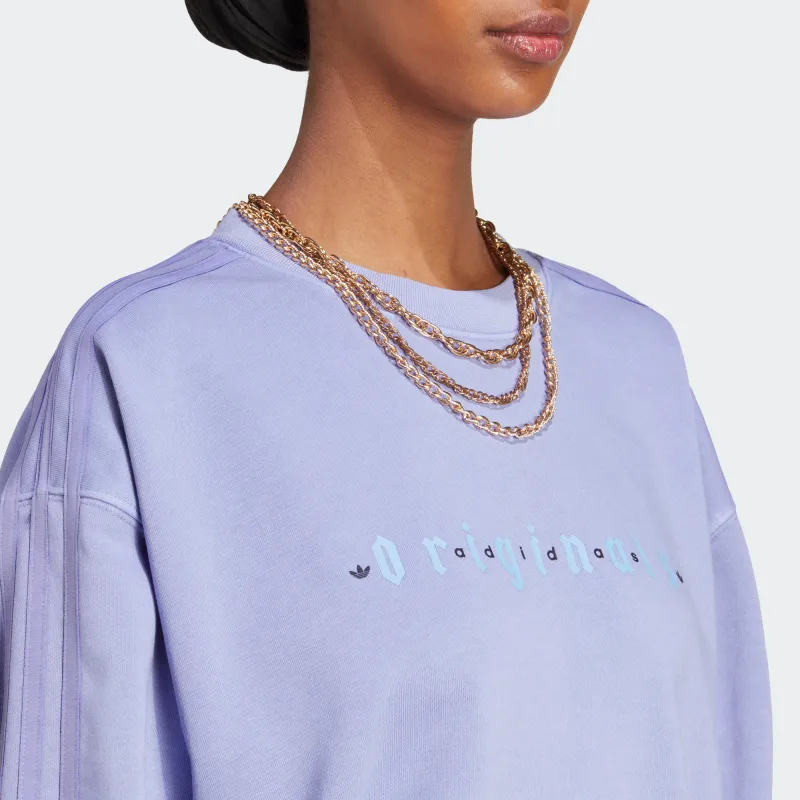 Adidas Originals Sweatshirts Women's Light Purple-4