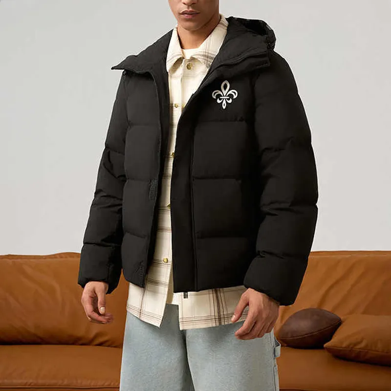 Palladium Down Jacket Unisex Lead Black-4