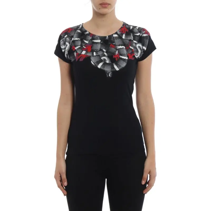 MARCELO BURLON COUNTY OF MILAN T Shirt Women's Black-1