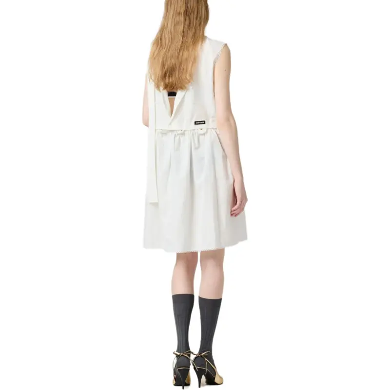 MIU MIU Logo patch Dress-2