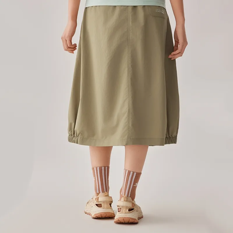 Skechers Casual Long Skirts Women's Elm Wood Color-2
