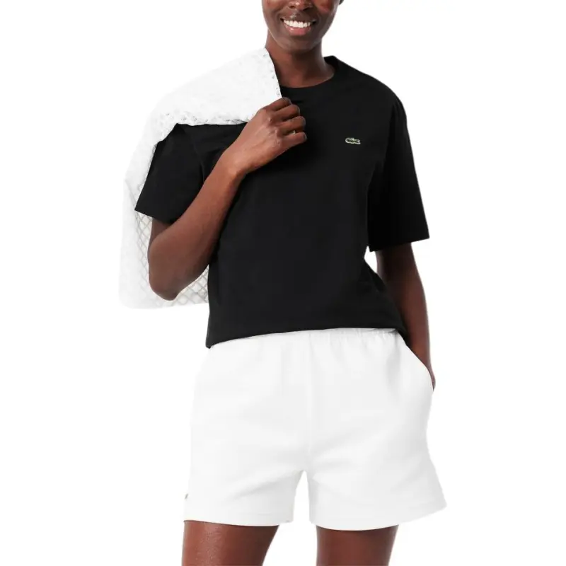 LACOSTE T Shirts Women's Black-1