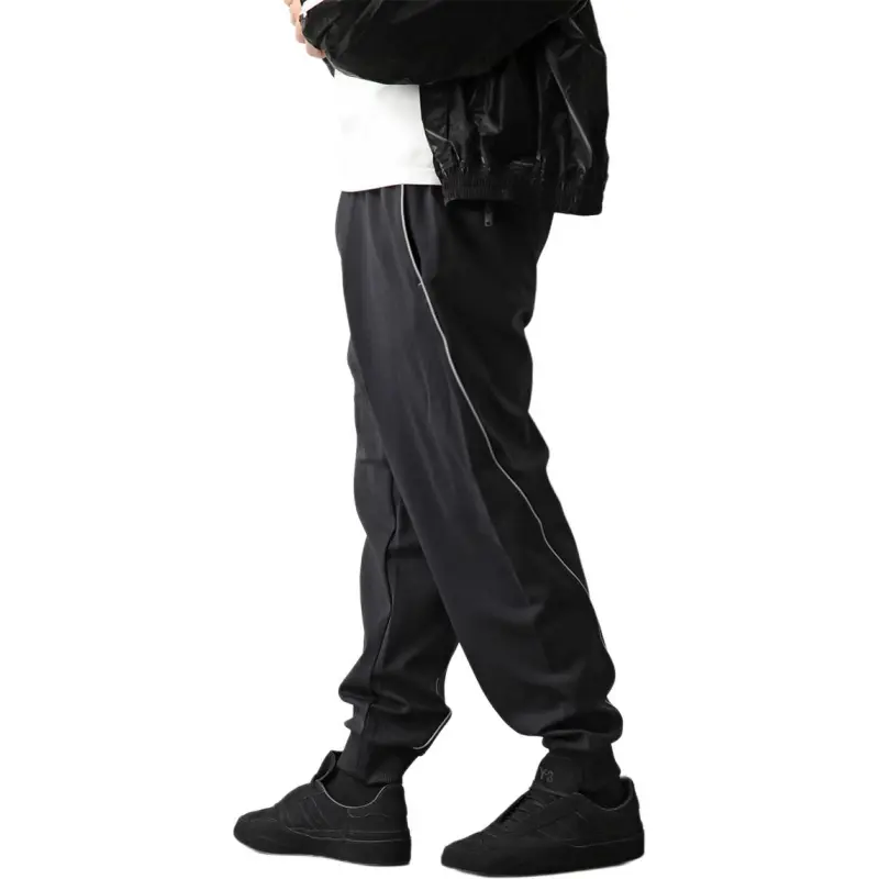 Y 3 Knitted Sweatpants Unisex Black-3