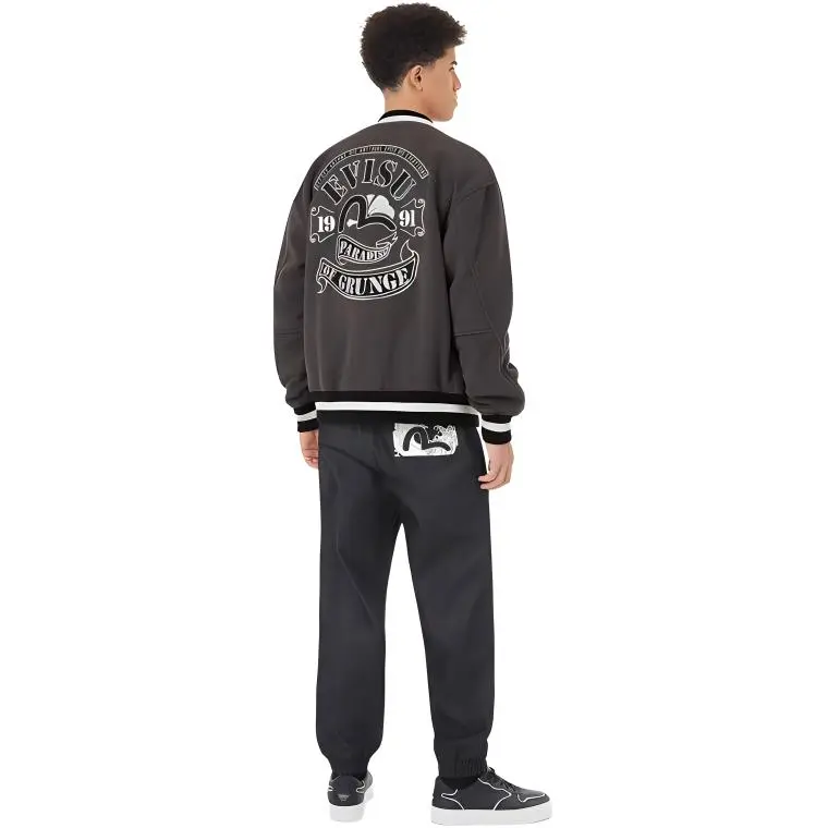 EVISU Jackets Men Dark Gray-5