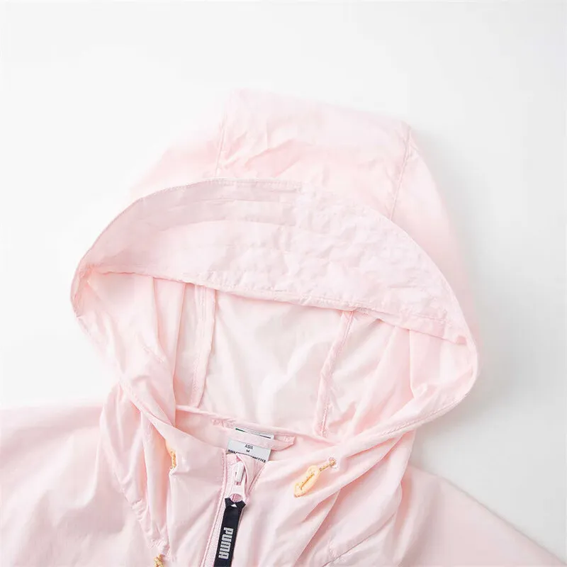 PUMA UV WINDBREAKER Jackets Coats Women's Light Pink-3