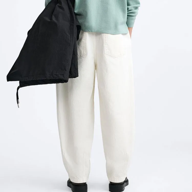 ZARA Jeans Men Frosted White-4