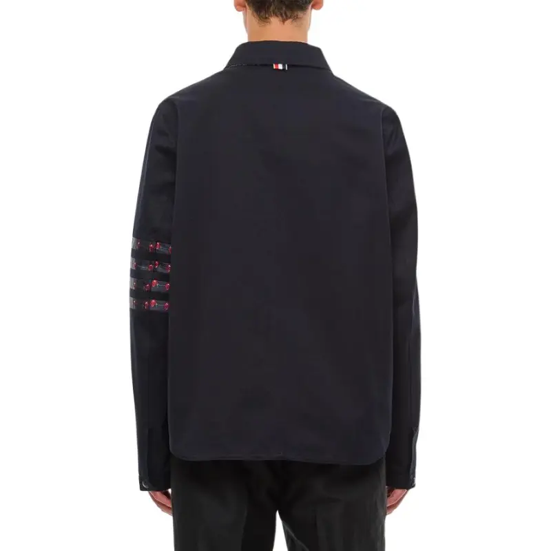 THOM BROWNE 4 Bar Utility Jacket-4