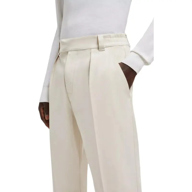 Moncler Logo Patch Straight Leg Trousers-3