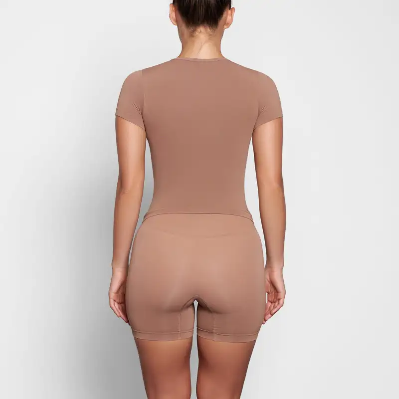 Skims T Shirts Women's Ochre-2