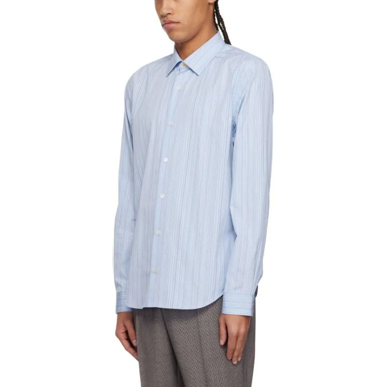 Paul Smith Shirts Men Blue-3